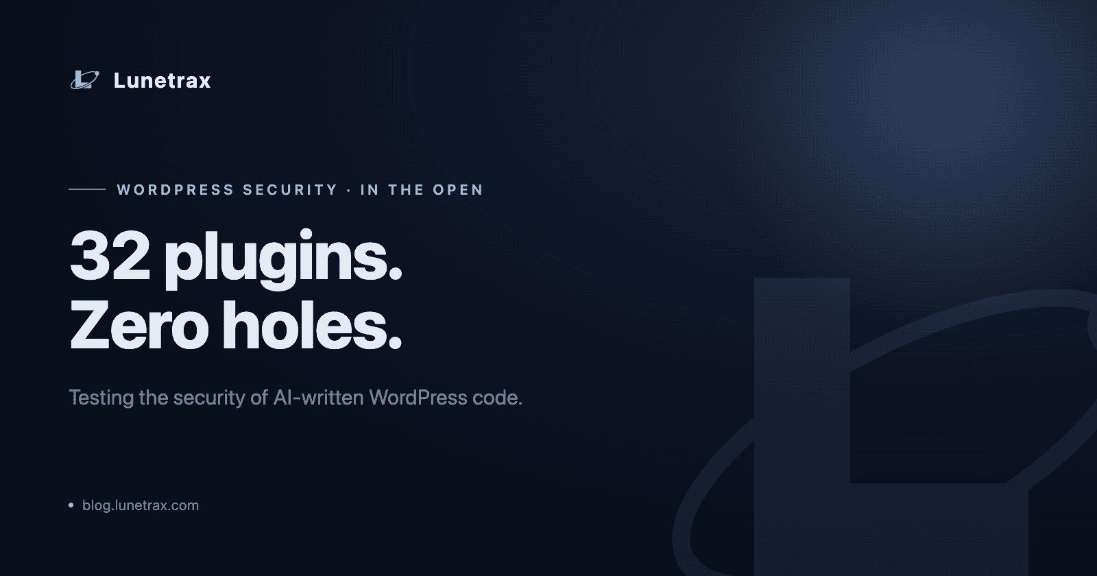 I tried to prove AI writes insecure WordPress code